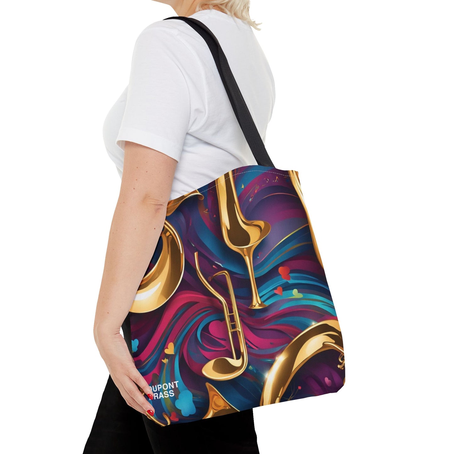 Abstract Horn Tote Bag
