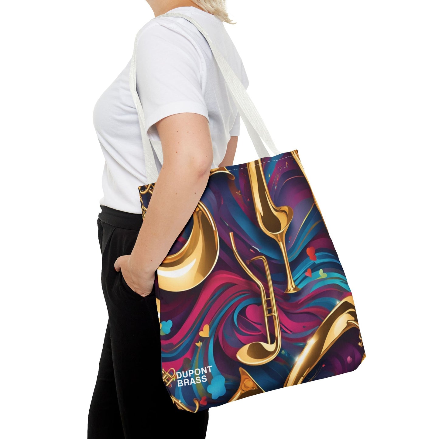 Abstract Horn Tote Bag
