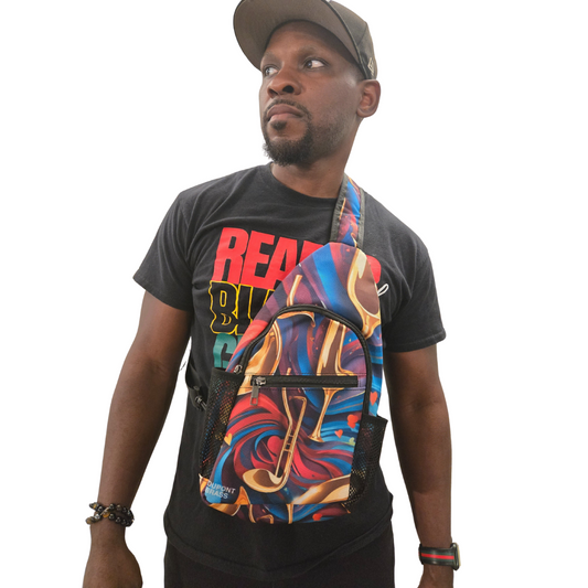 Abstract Horns Chest Bag